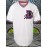 Men's #37 White Embroidered Baseball Jersey - V-Neck, Loose Fit, Polyester Sports Shirt for Casual & Team Activities, Sizes S-XXXL, Outdoor Activewear | Loose Fit Shirt | Smooth Texture, Best for Christmas