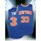 Men's #33 New York Basketball Jersey - Blue & Orange,, Lightweight Polyester, Round Neck Sleeveless Sports Shirt for Training, Competition & Casual Wear