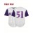 Men's Baseball Jersey Classic #51 White Stitched Design V-Neck Short Sleeve Breathable Shirt - Loose Fit for Training, Games, Casual & Outdoor Activities - Machine Washable