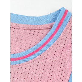 Men'S Basketball Vest, Retro 90s Basketball Top, Suitable For Casual Sports And Fashionable Parties, Daily Wear