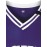 Men'S Basketball Shirt # 43 Purple Basketball Sports Shirt
