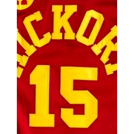 Men'S American Basketball Shirt # 15 Red Basketball Sweatshirt S-XXXL