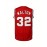 Men's #32 Red Basketball Jeresys Stitched Name And Number S-3XL 1976 Vintage Swingman Jersey