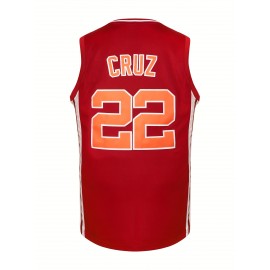 Timo Cruz #22 Richmond Oilers Home Movie Basketball Coach Throwback Jersey