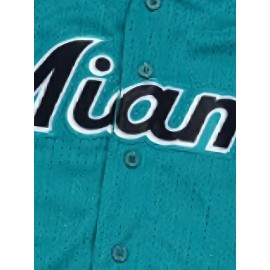 Men'S Baseball Shirt # 8 Light Blue Suitable For Walking, Cycling, Fishing Competition Training Size S-3XL