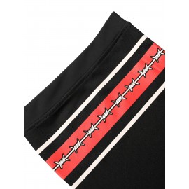 Men'S American Football Jersey Black Skull Sports Shirt Suitable For Street Sports Beach S-XXXL