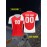 [Customizable Soccer Jersey] Customizable Youngsters' Soccer Jersey | V-Neck, Comfort Fit with Name & Number, Breathable Polyester, Machine Washable, Perfect for Sports & Outdoor Activities